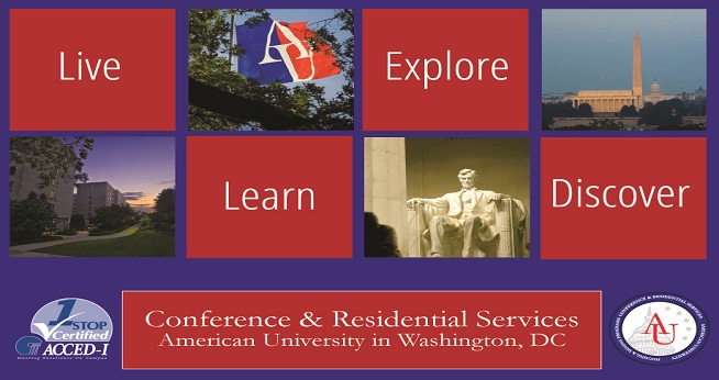 Welcome from AU Conference & Residential Services!